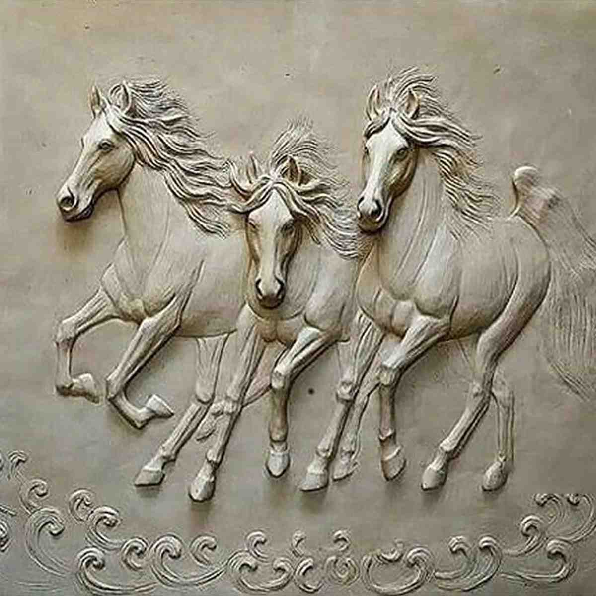 3D Wall art of horse made in various style shape and sizes 3D Wall art of horse made in various style shape and sizes