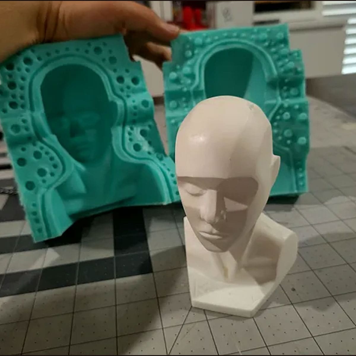 3D print services Silicon Molds 3d print silicon mold maker dubai
