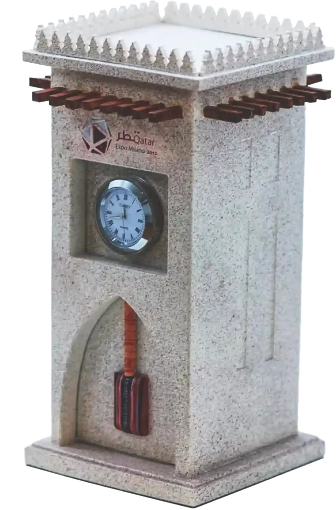Heritage Wind Tower with Clock Windtower 3d print
