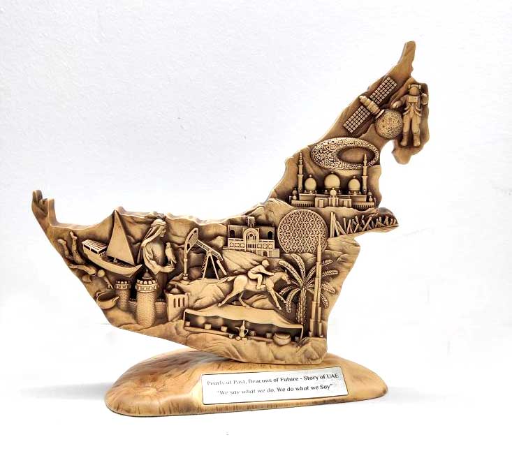 3d-print-corporate-gifts-abudhabi 3d print uae map on demand 3d printing