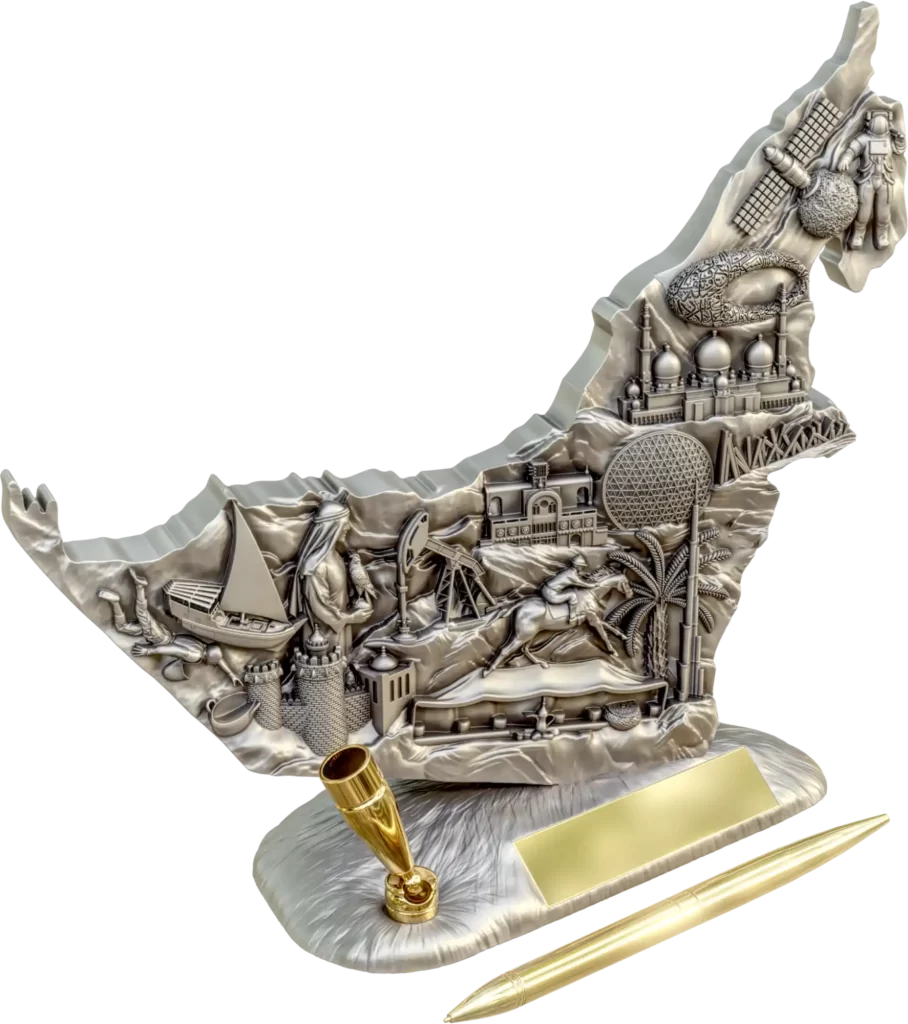 National Day gifts ideas uae timeline map