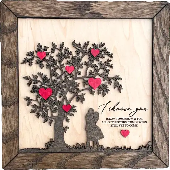 Wooden Love Quote Plaques