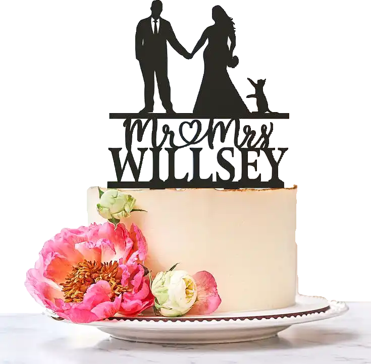 Layered Cake Toppers
