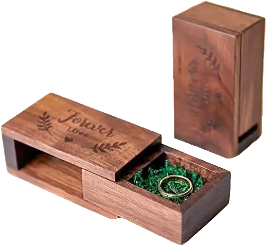 Wooden Ring Boxes, Personalized wedding gifts