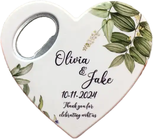 Wedding Date Magnets, Personalized wedding gifts